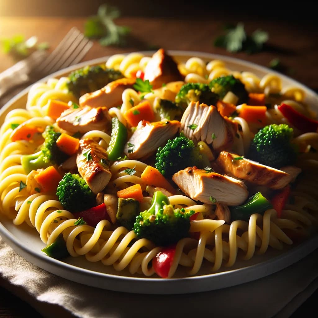 Chicken and Veggie Pasta