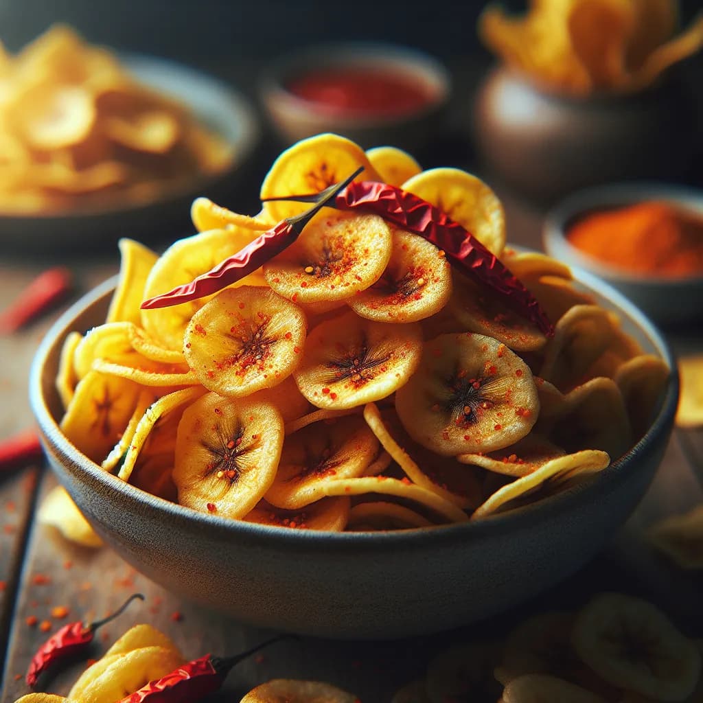 Chili Banana Chips