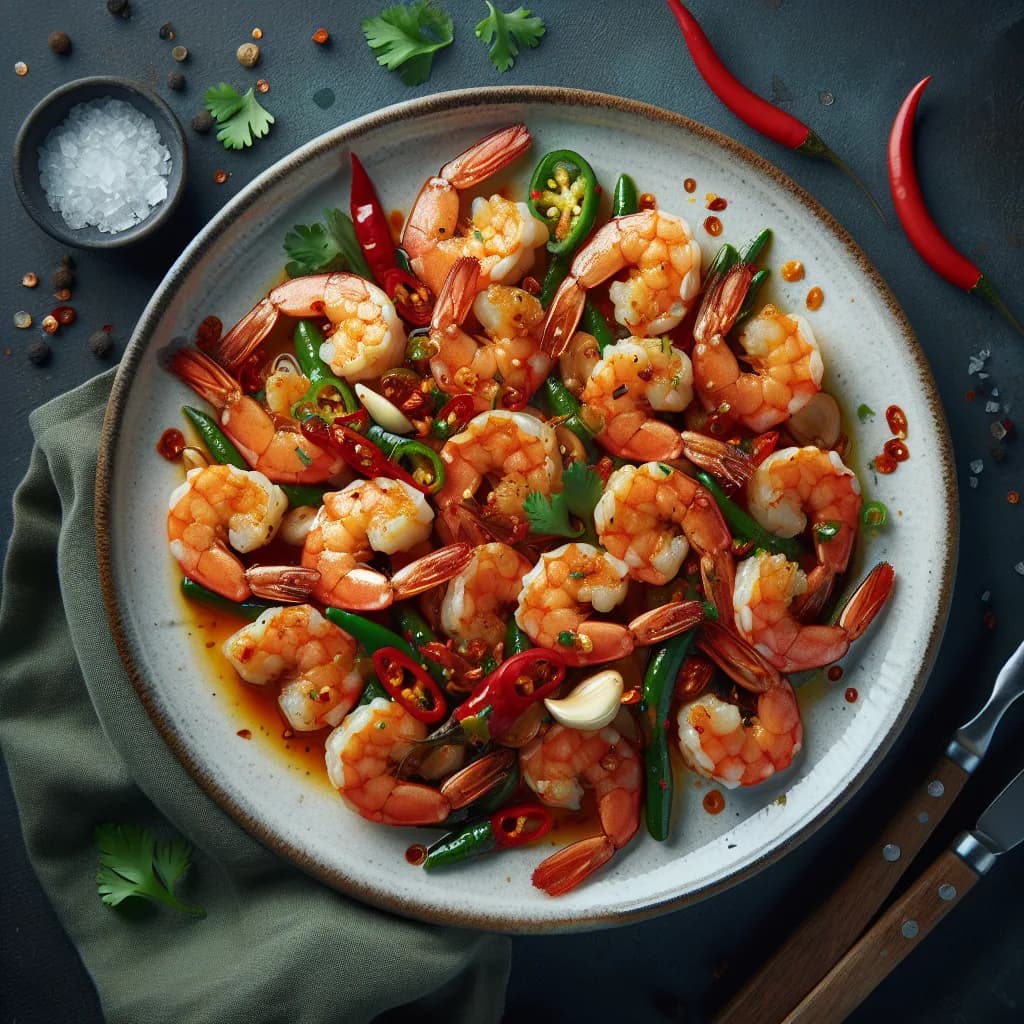 Chili Garlic Shrimp