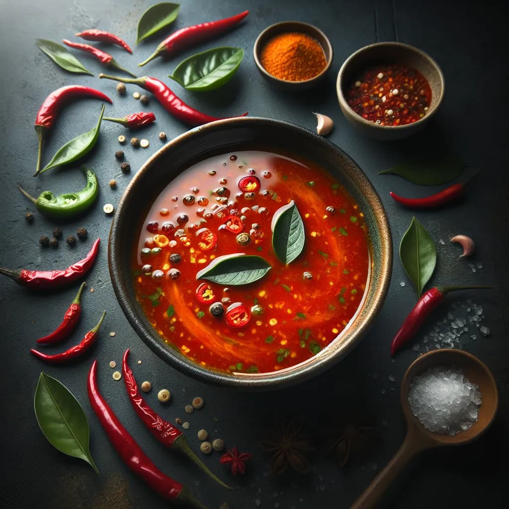 Chili Infused Rasam