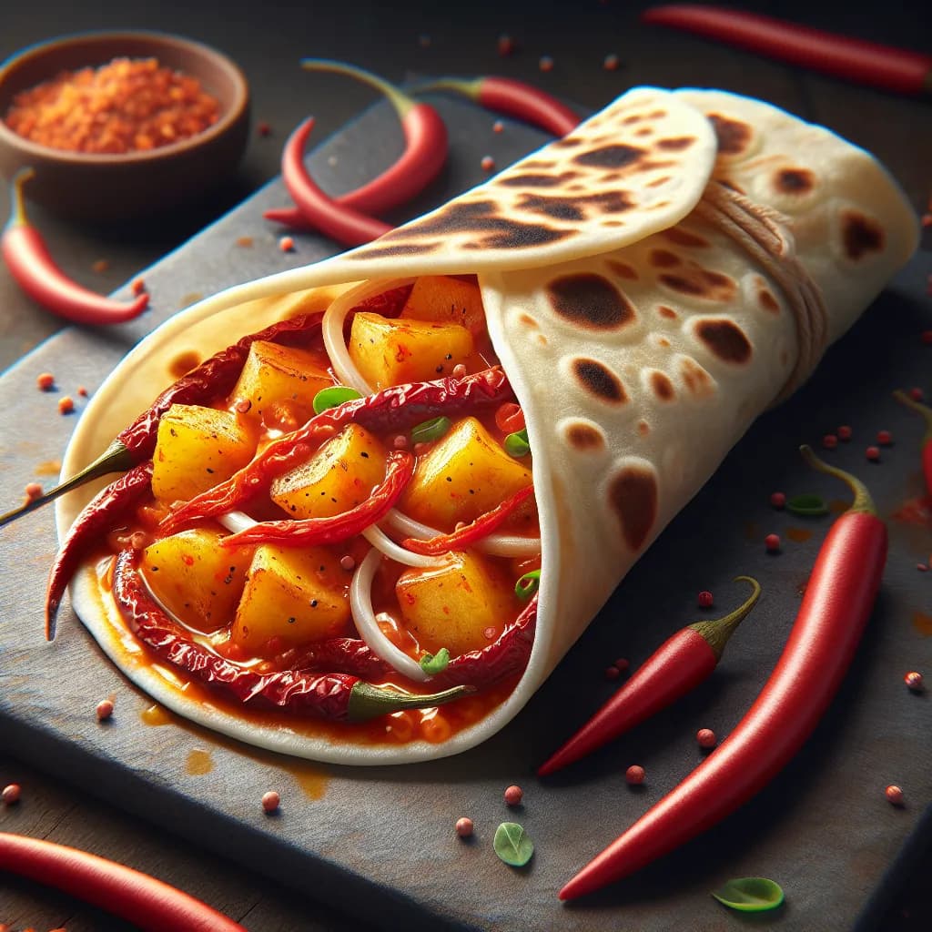 Chili Potato Wrap
