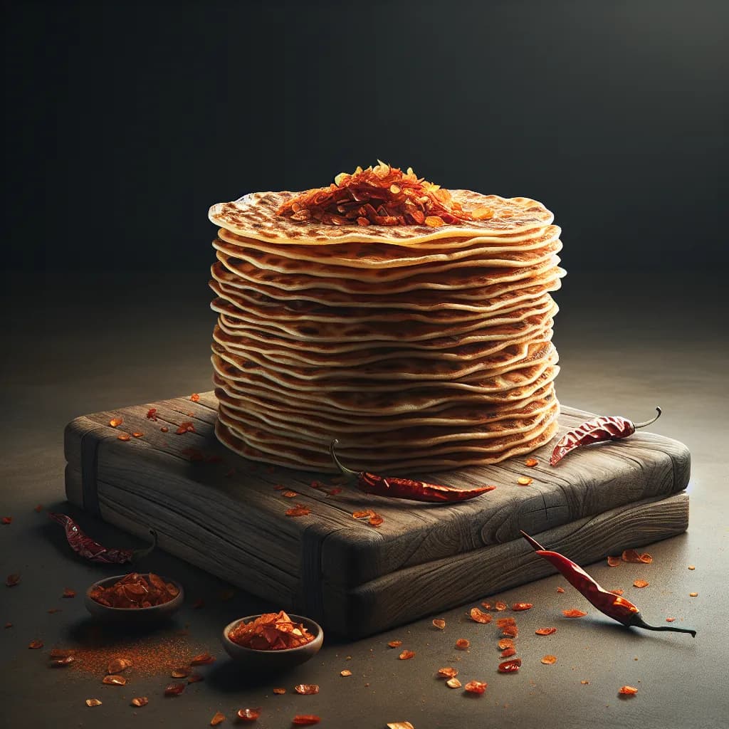 Chili Wheat Flatbread