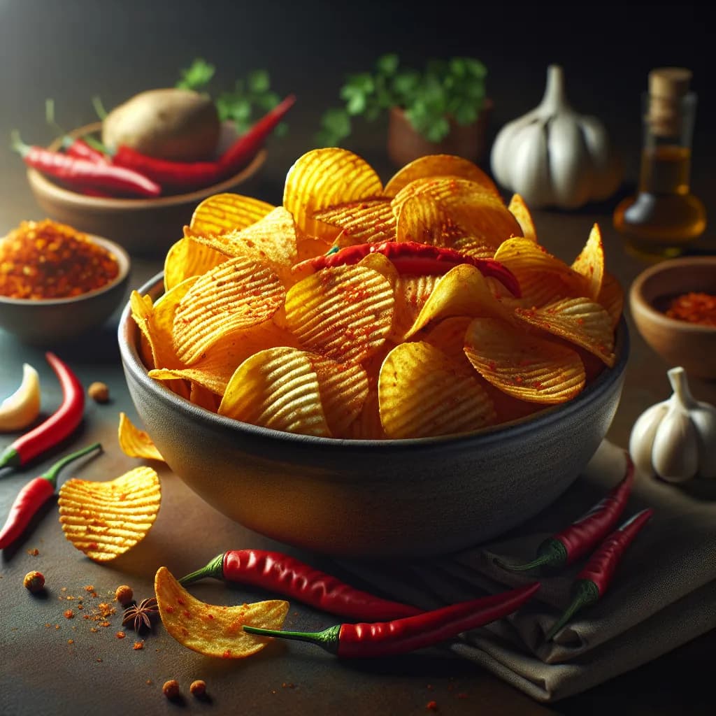 Chilli Masala Potato Chips