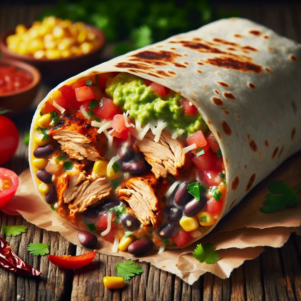Chipotle Chicken Burrito