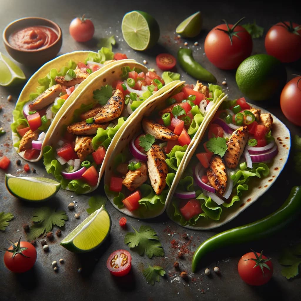 Chipotle Chicken Tacos