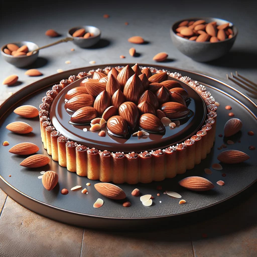 Chocolate Almond Tart