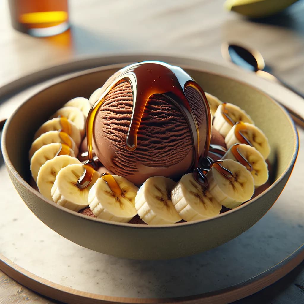 Chocolate Banana Ice Cream