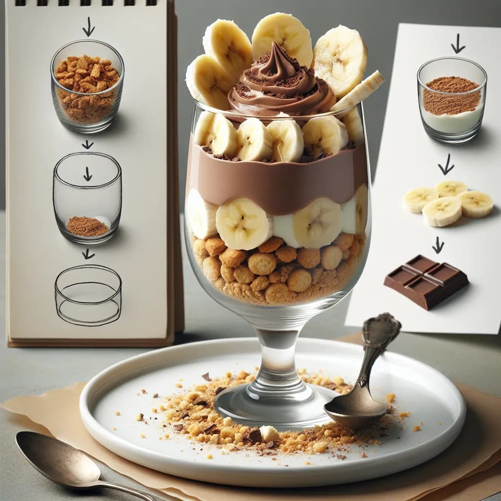 Chocolate Banana Yogurt Parfait