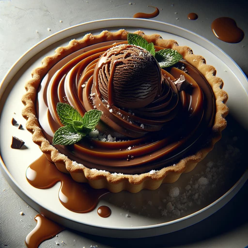 Chocolate Caramel Ice Cream Pie