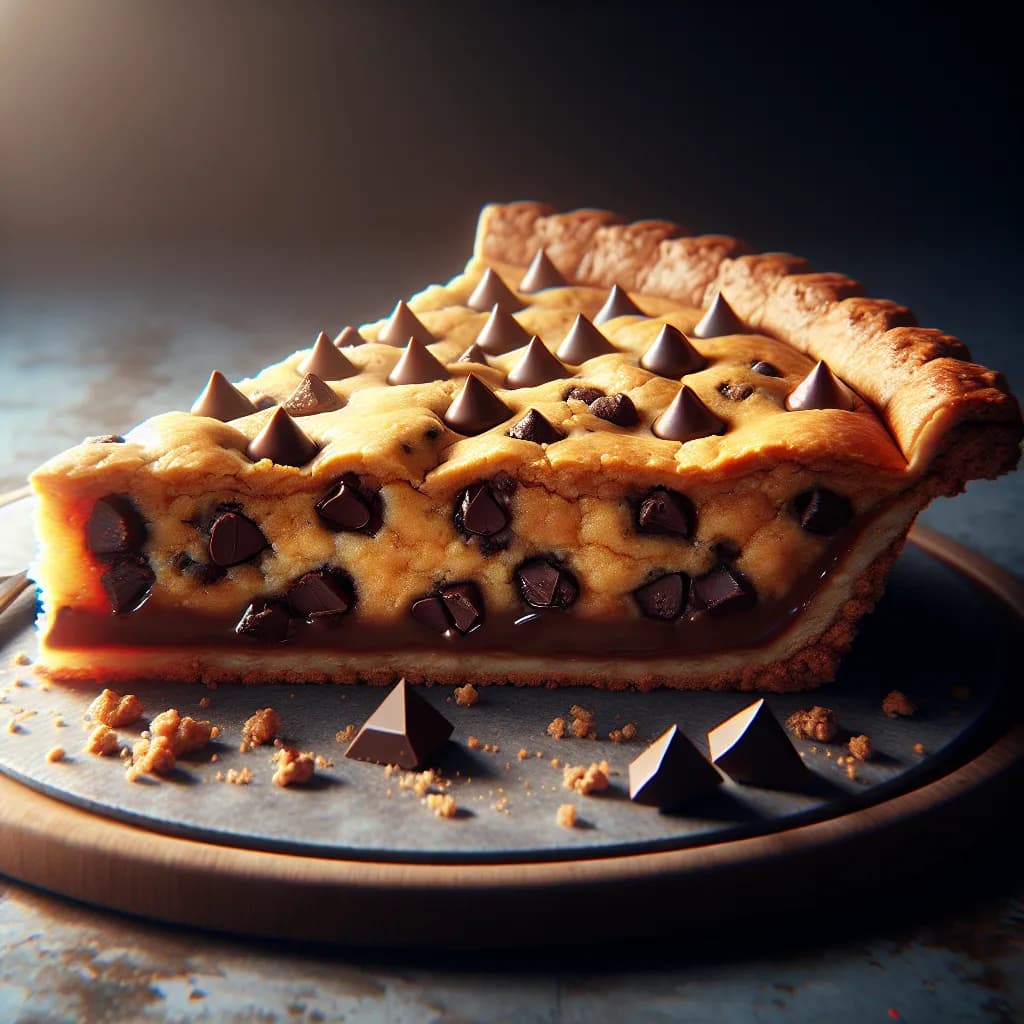 Chocolate Chip Cookie Pie