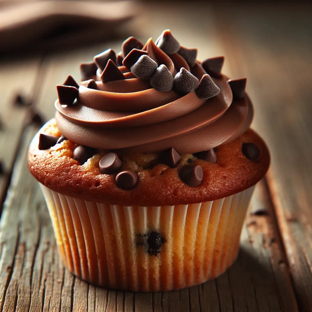 Chocolate Chip Cupcake