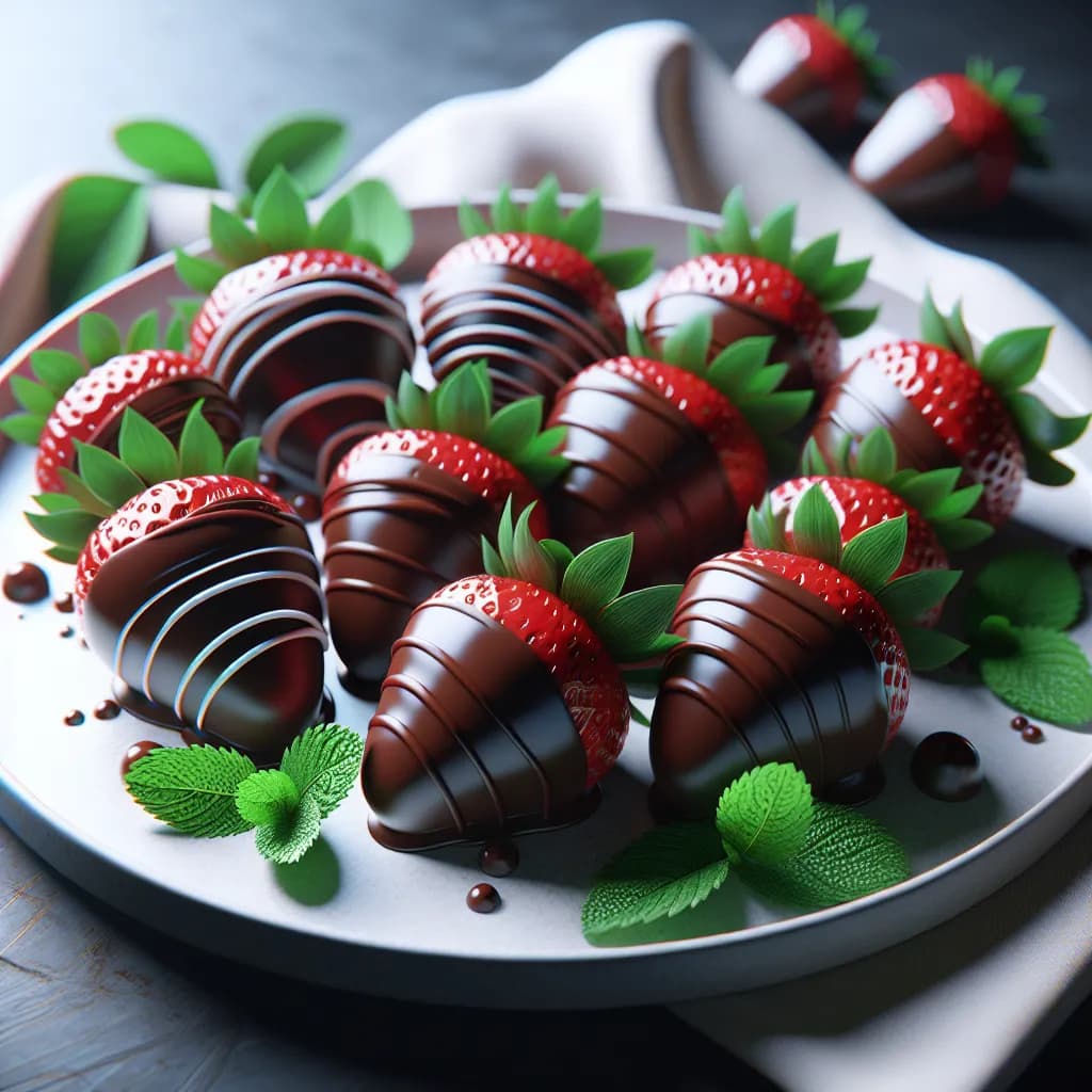 Chocolate Dipped Strawberries