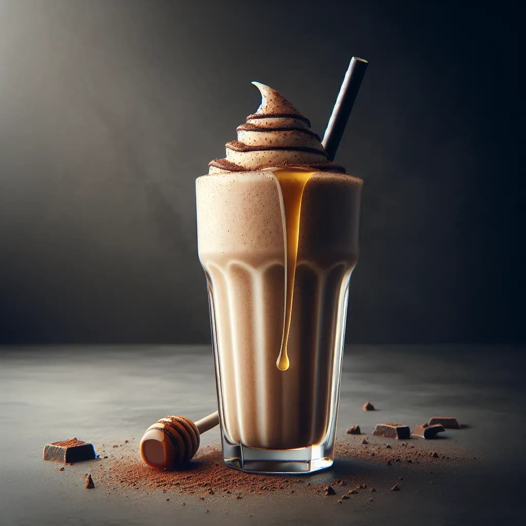 Chocolate Honey Milkshake