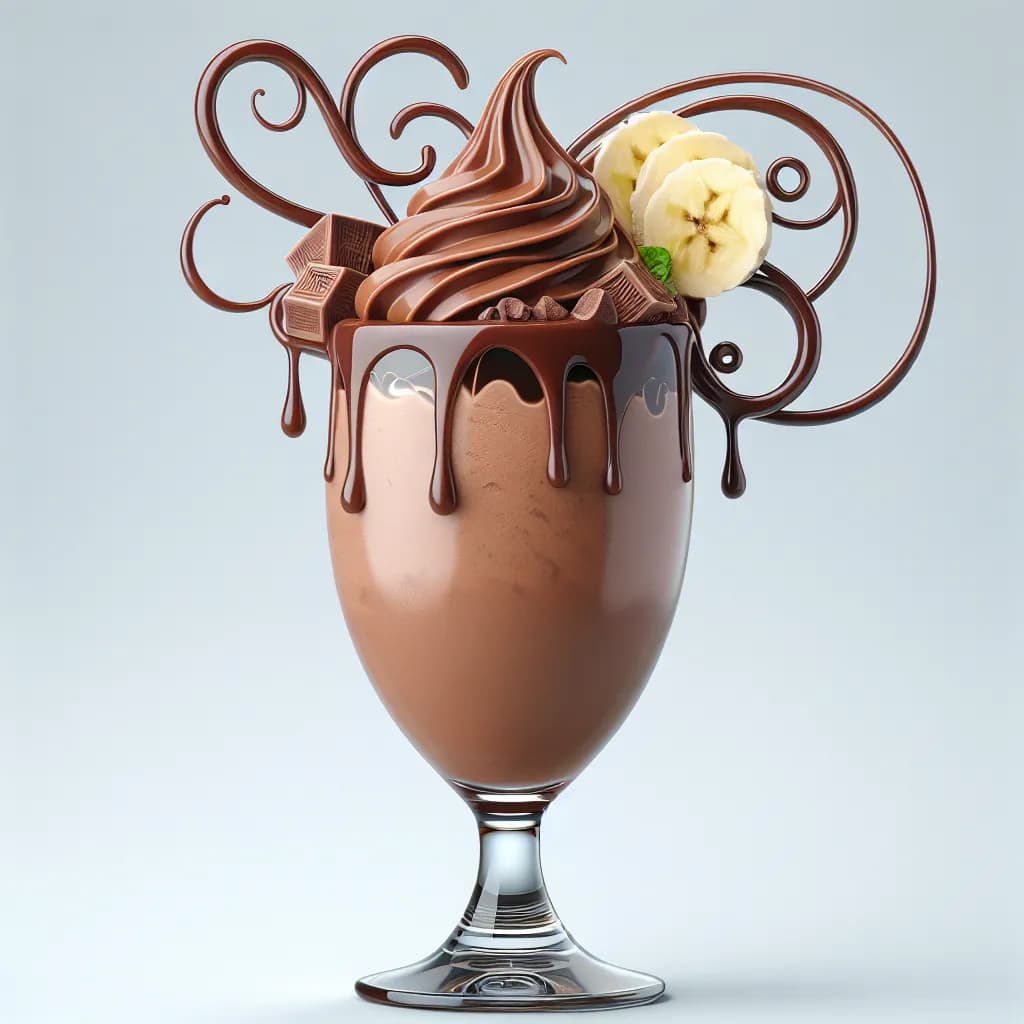 Chocolate Ice Cream Smoothie