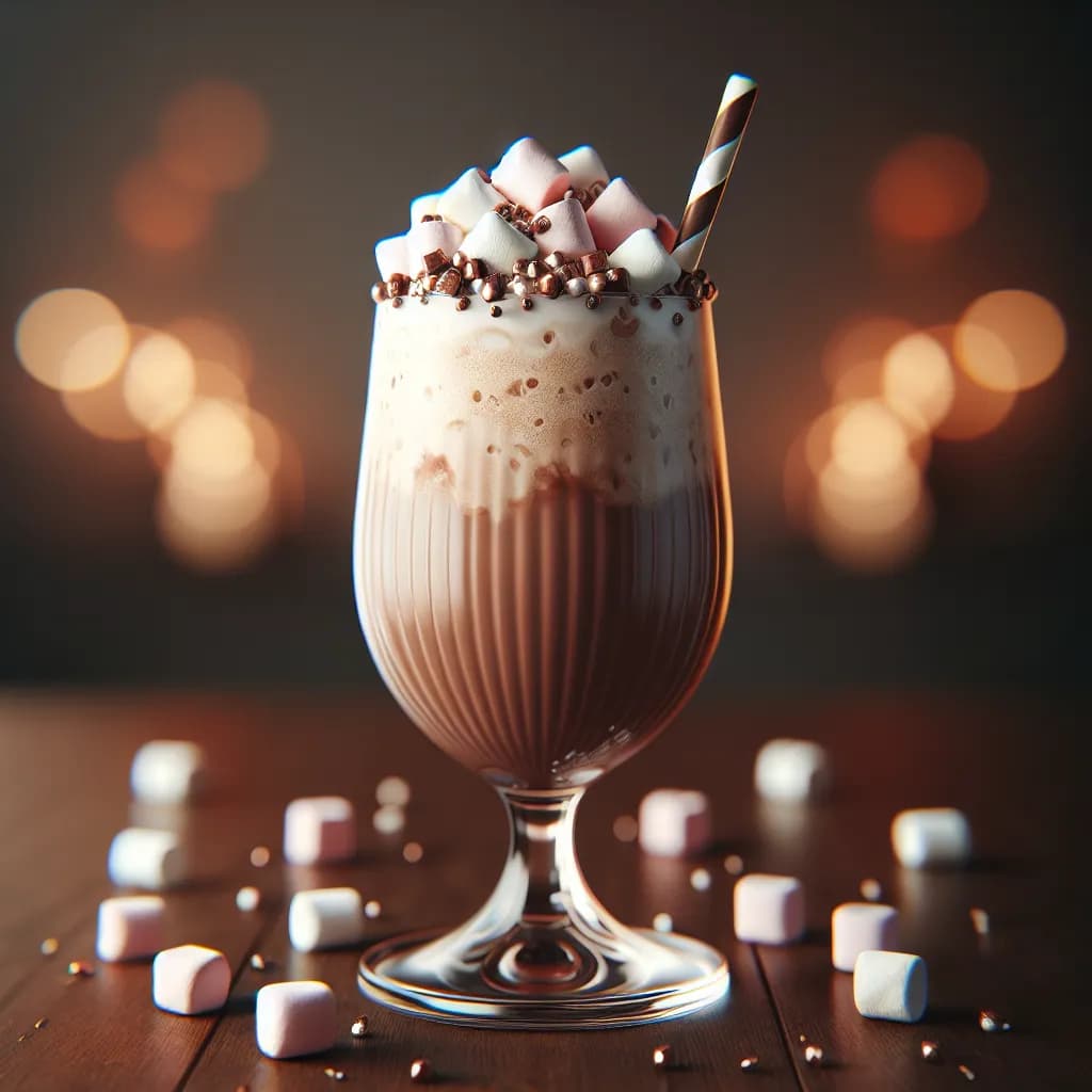 Chocolate Marshmallow Milkshake