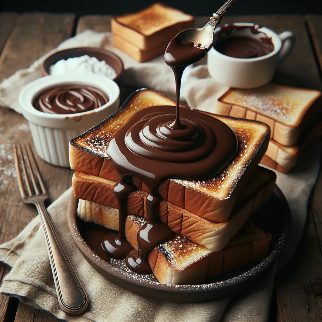Chocolate Milk Toast