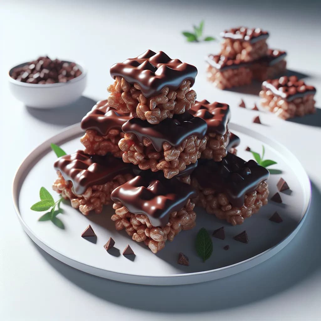 Chocolate Rice Crispy Treats
