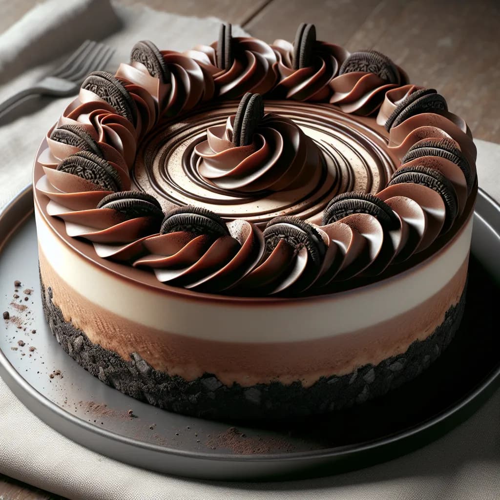 Chocolate Swirl Cheesecake