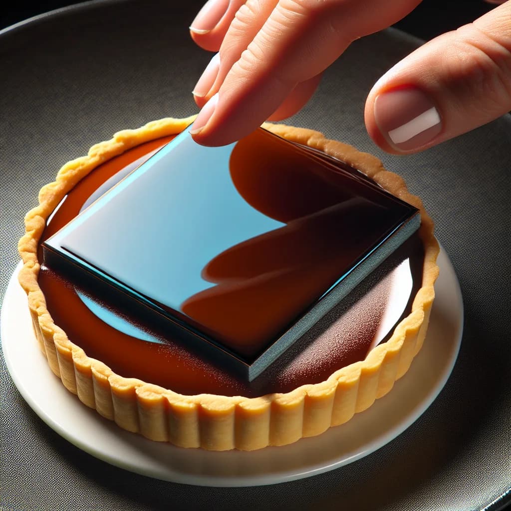 Chocolate Touchscreen Tart