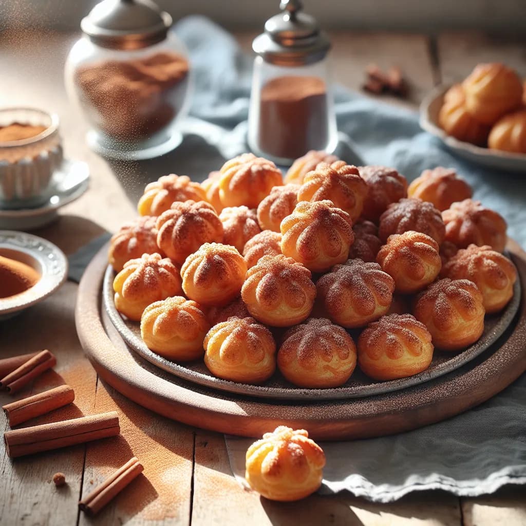 Chouquettes à la Cannelle