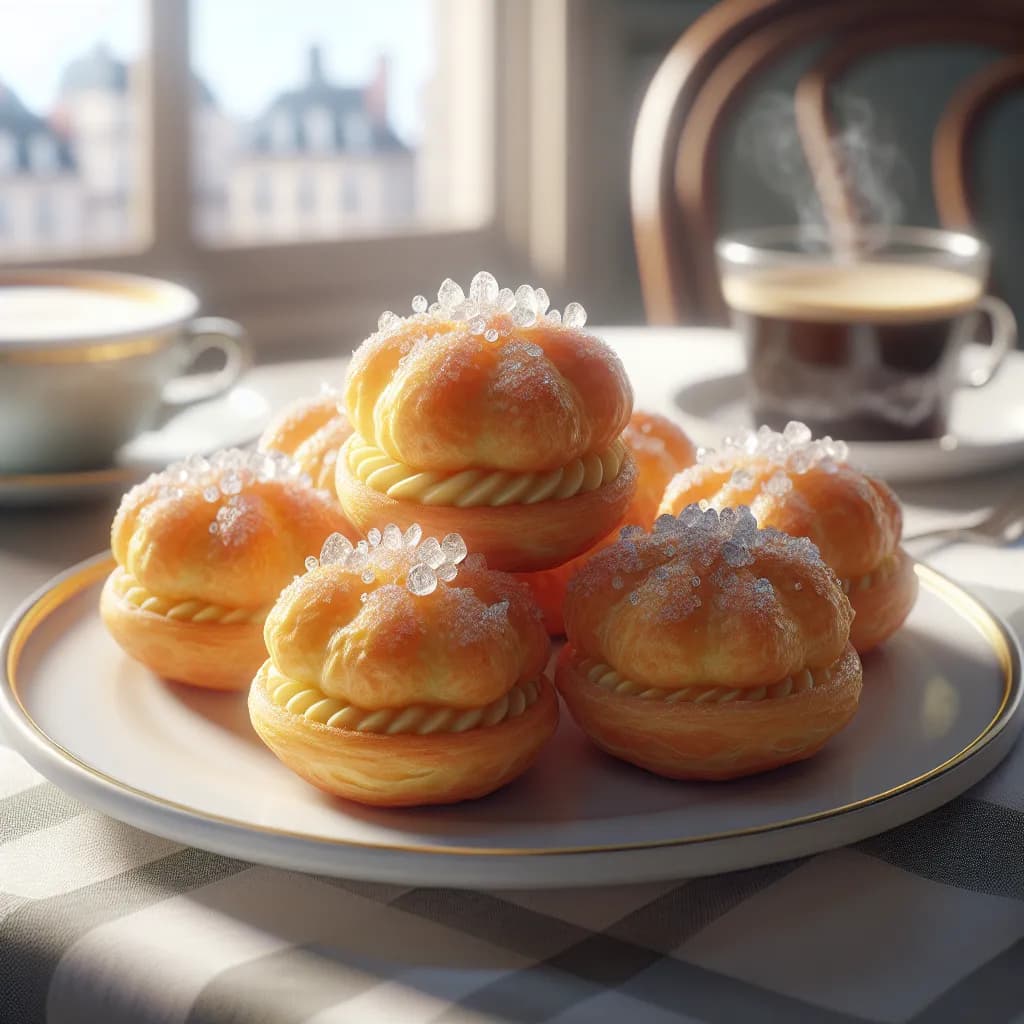 Chouquettes au Citron