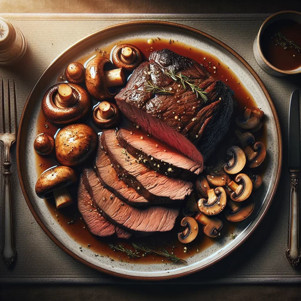 Chuck Roast with Mushrooms