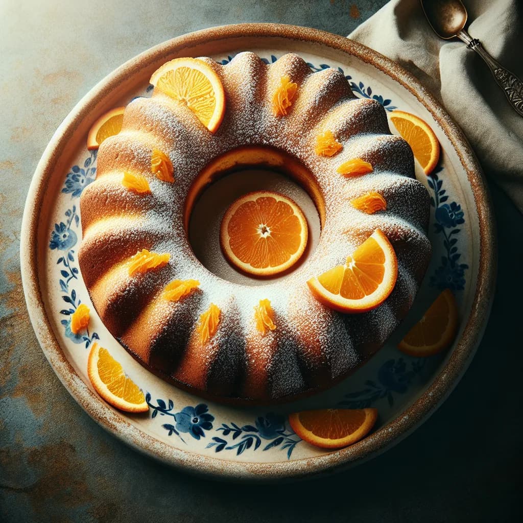 Ciambella all'Arancia