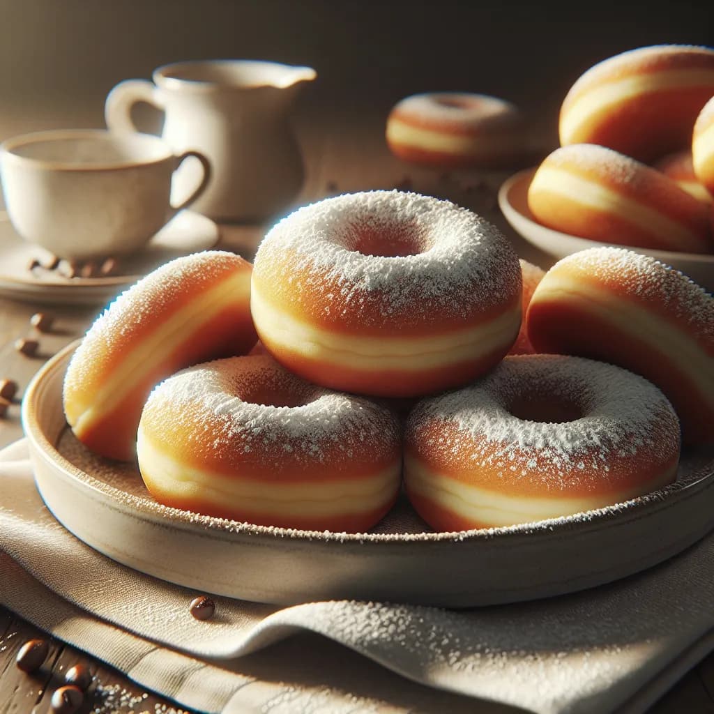Ciambelle alla Vaniglia