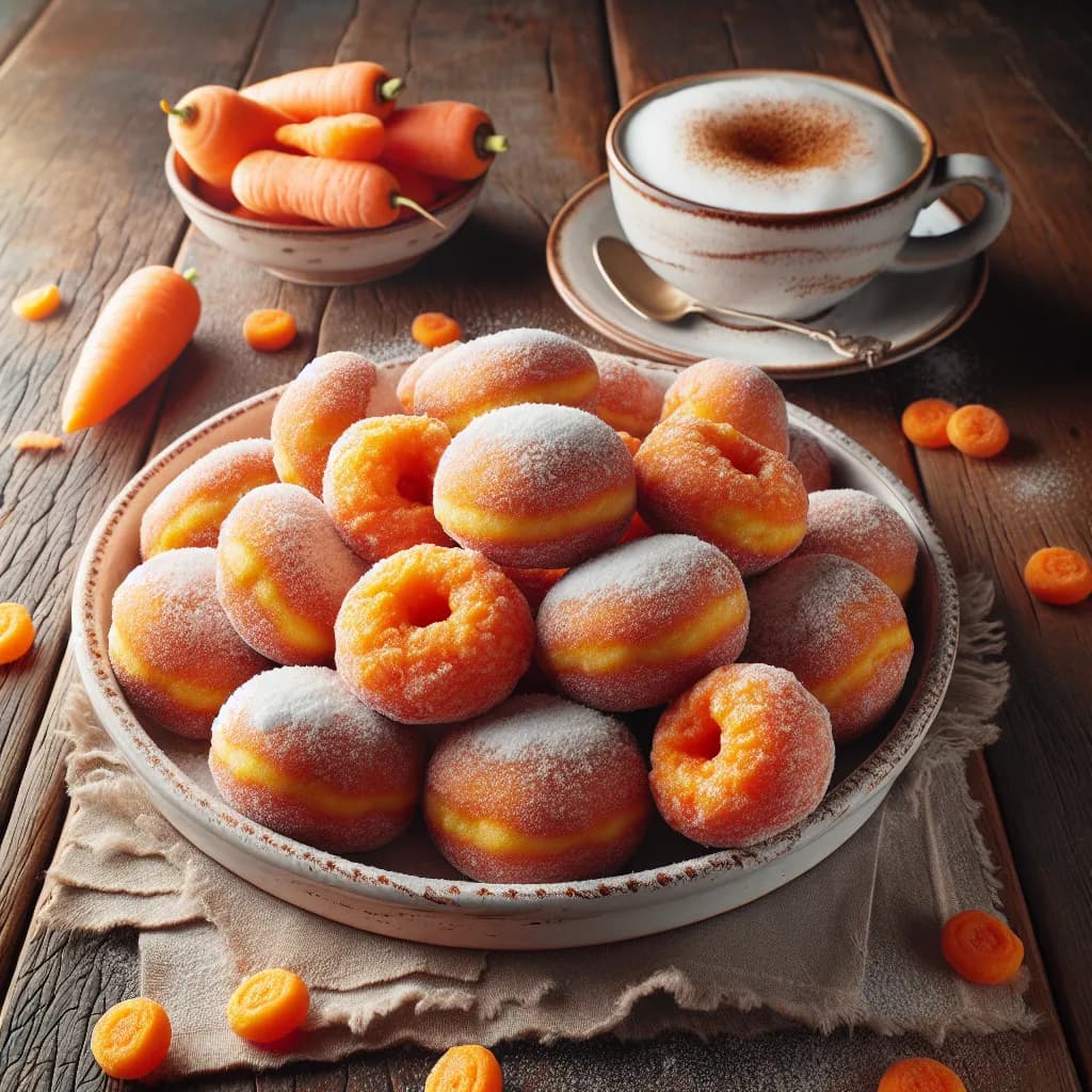 Ciambelline Soffici con Carote