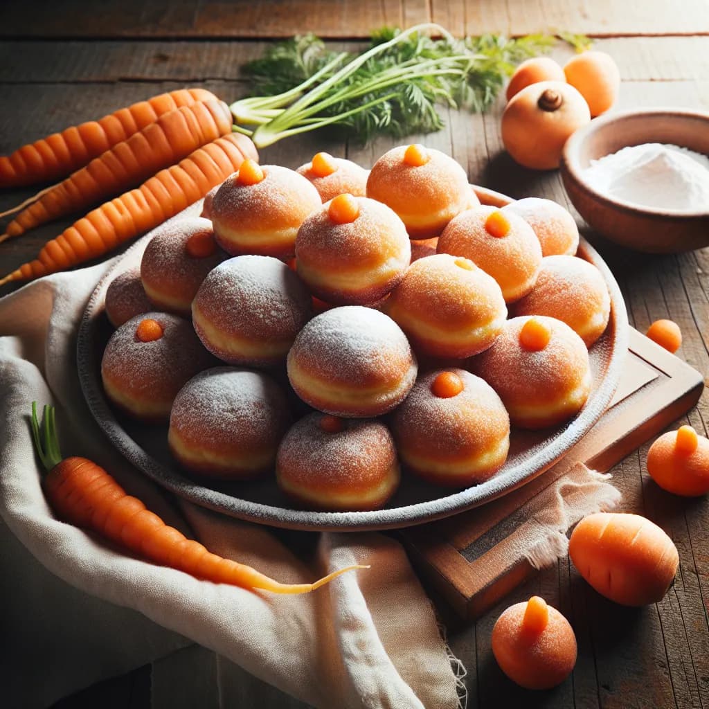 Ciambelline Soffici con Carote
