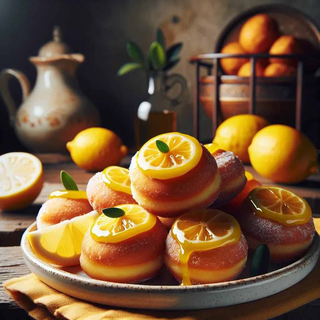 Ciambelline al Limone con Glassa