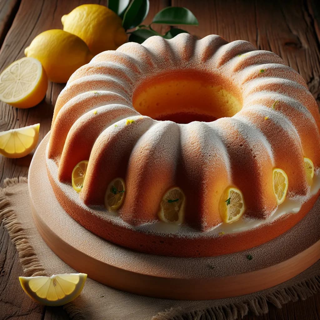 Ciambellone Soffice al Limone