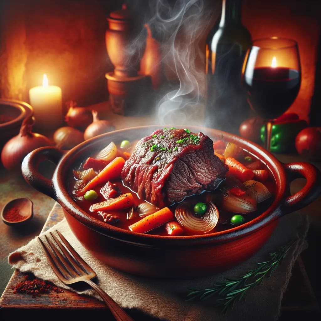 Cinghiale al Vino Rosso