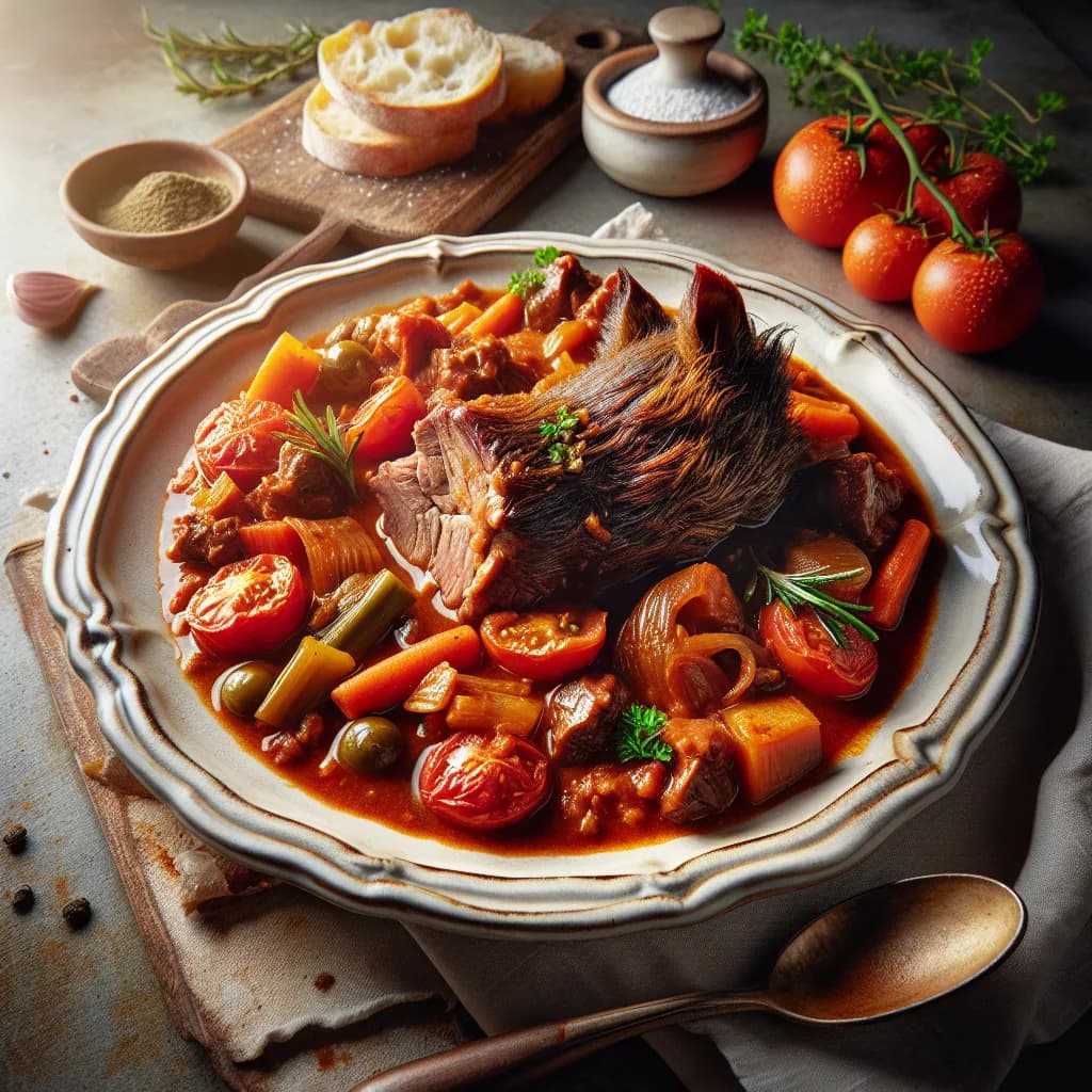 Cinghiale in Umido