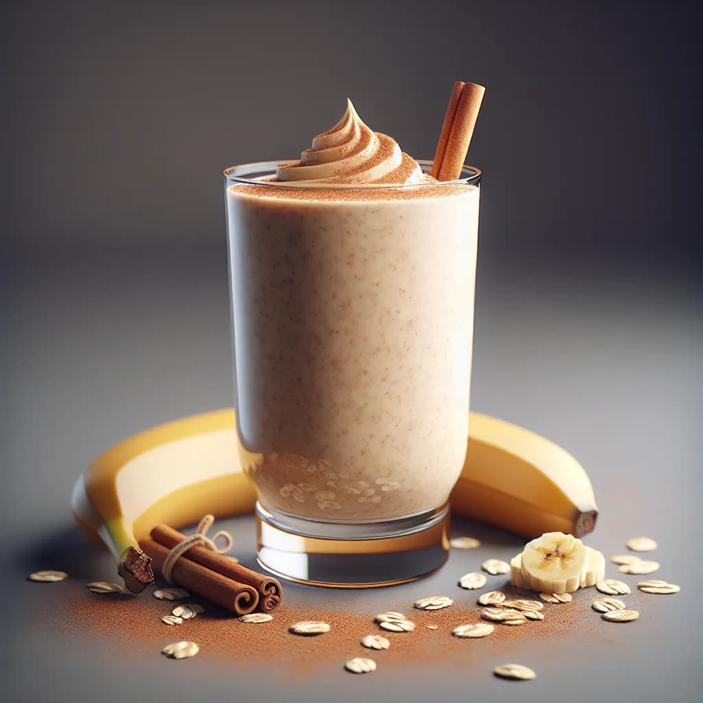 Cinnamon Banana Oat Smoothie