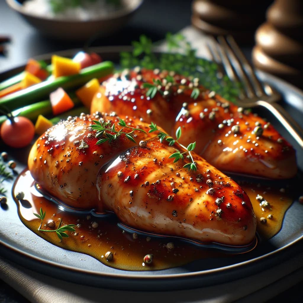 Cinnamon Honey Glazed Chicken