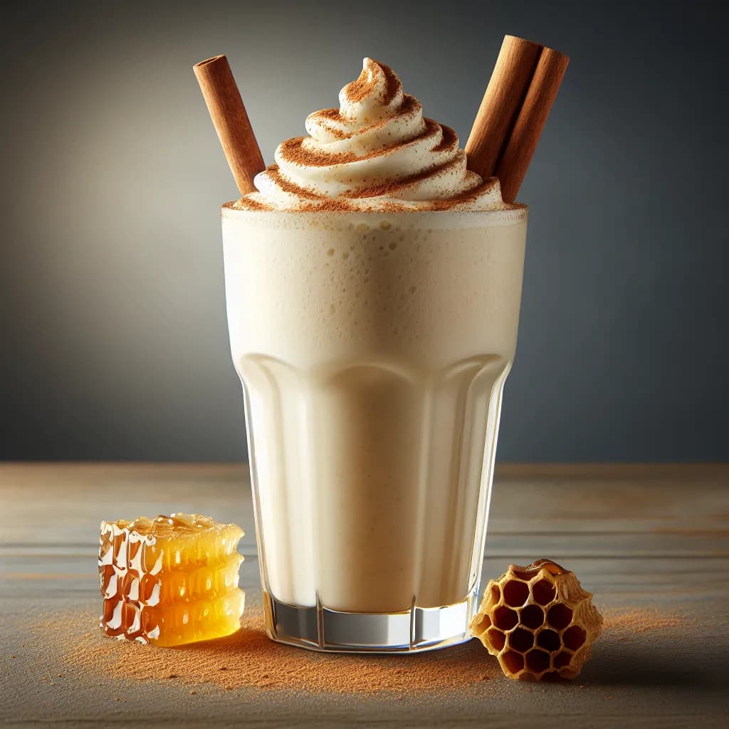Cinnamon Honey Milkshake