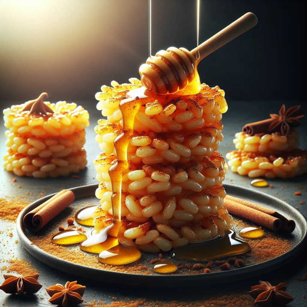 Cinnamon Honey Rice Cakes