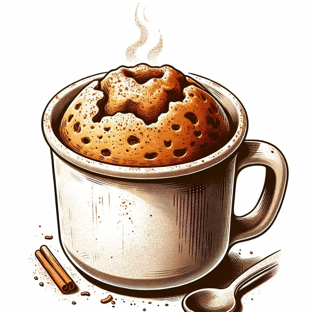 Cinnamon Mug Cake