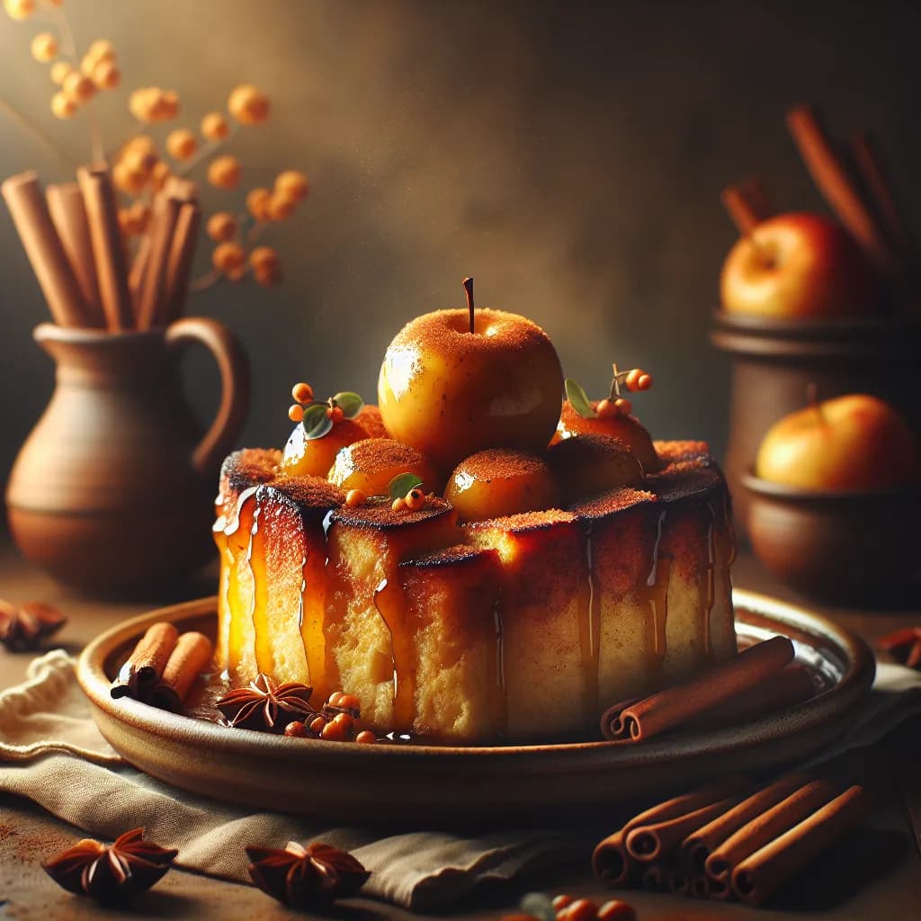 Cinnamon Sugar Bread Pudding