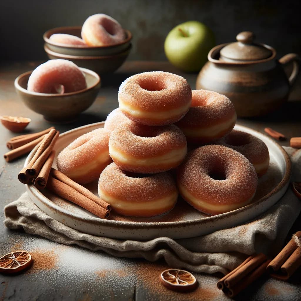 Cinnamon Sugar Doughnuts
