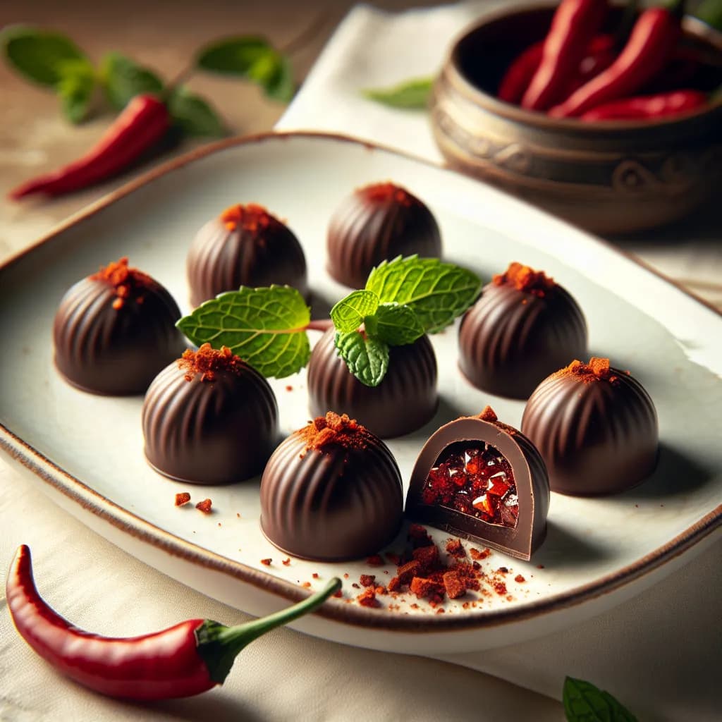 Cioccolatini al Peperoncino