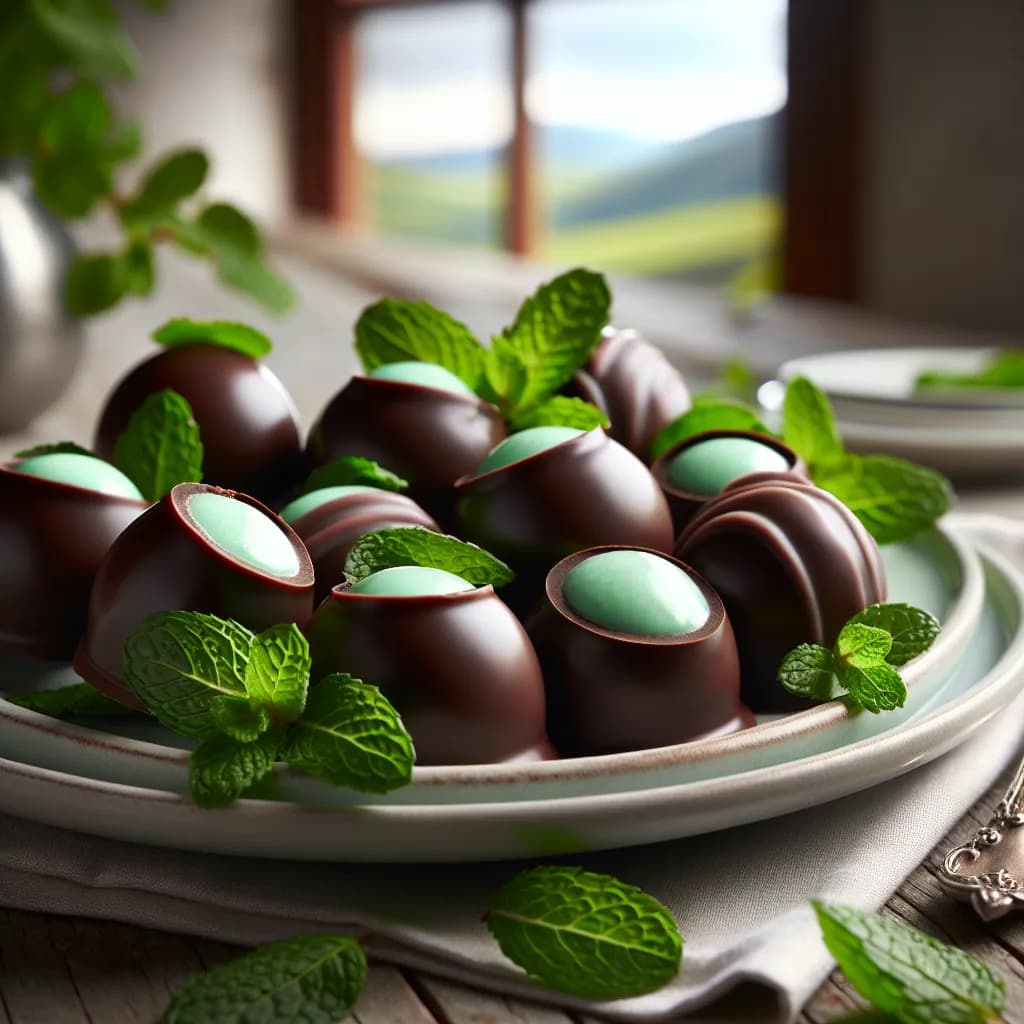 Cioccolatini alla Menta