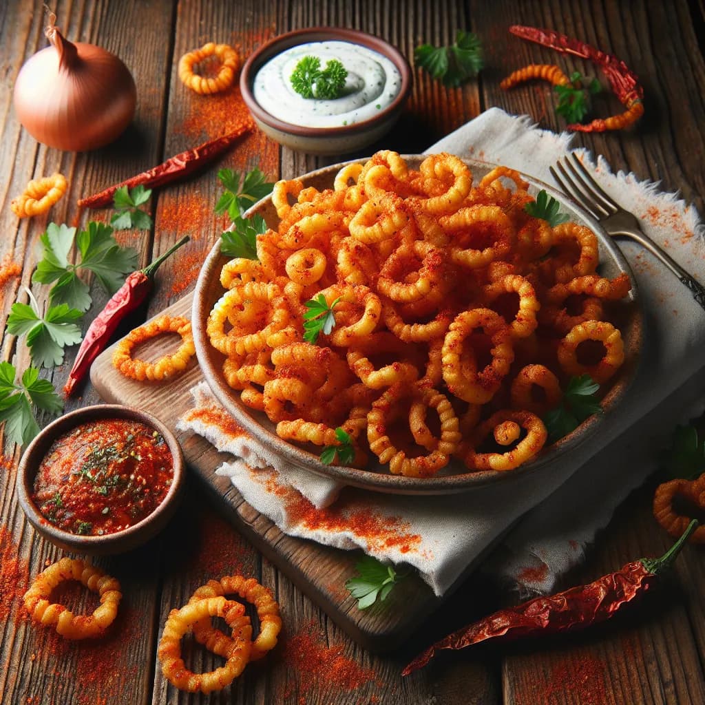 Cipolle Fritte Piccanti