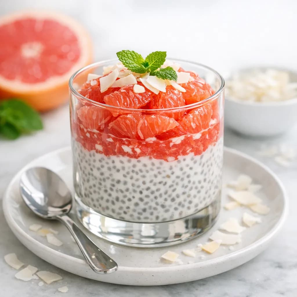 Citrus Fiber Milk Chia Parfait