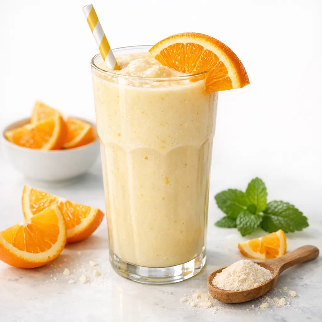 Citrus Fiber Milk Smoothie