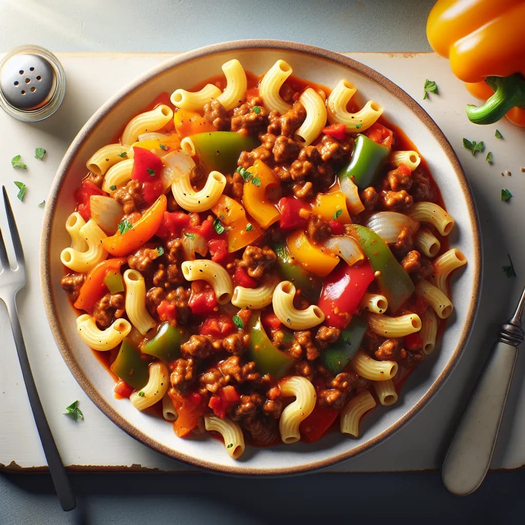 Classic American Chop Suey