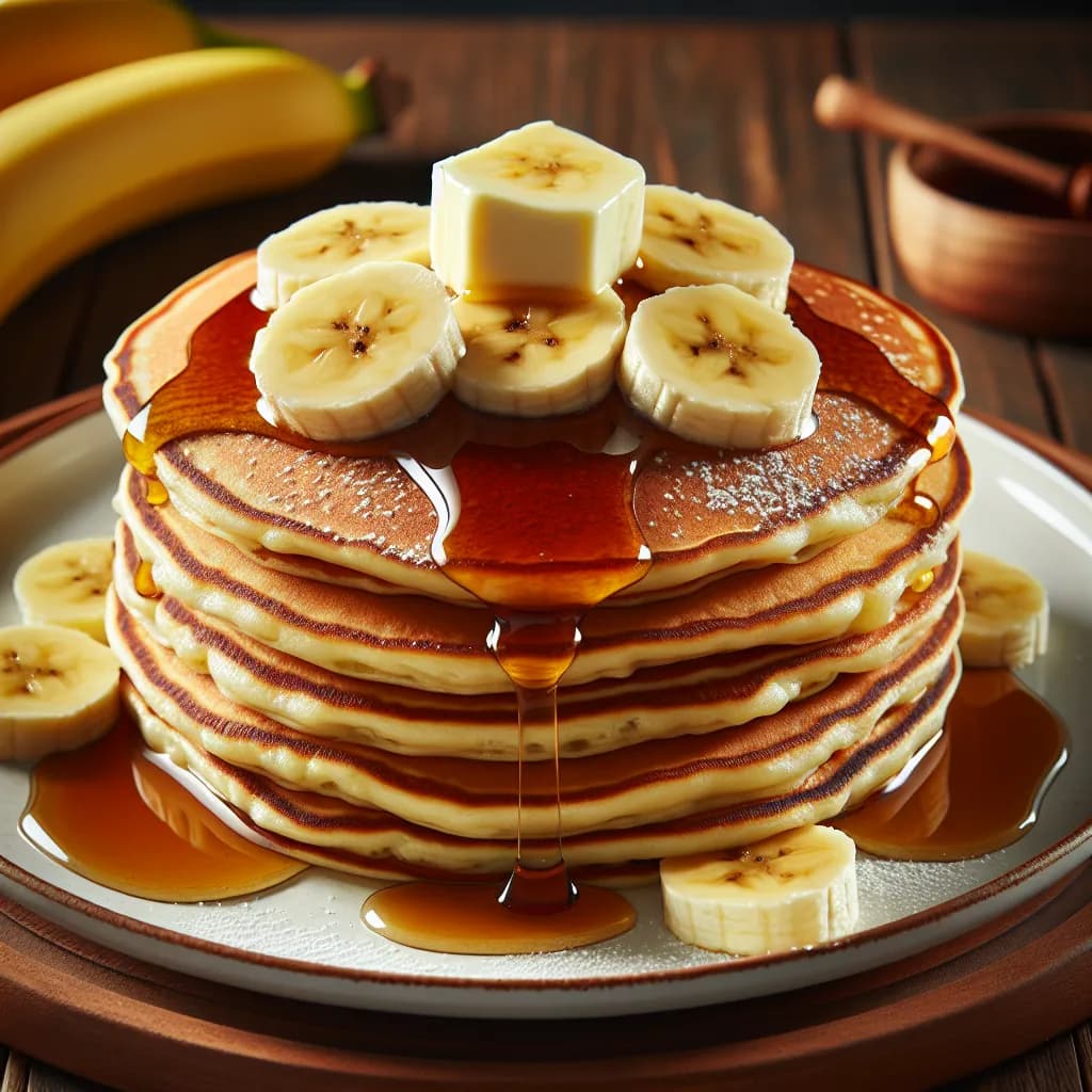 Classic Banana Pancakes