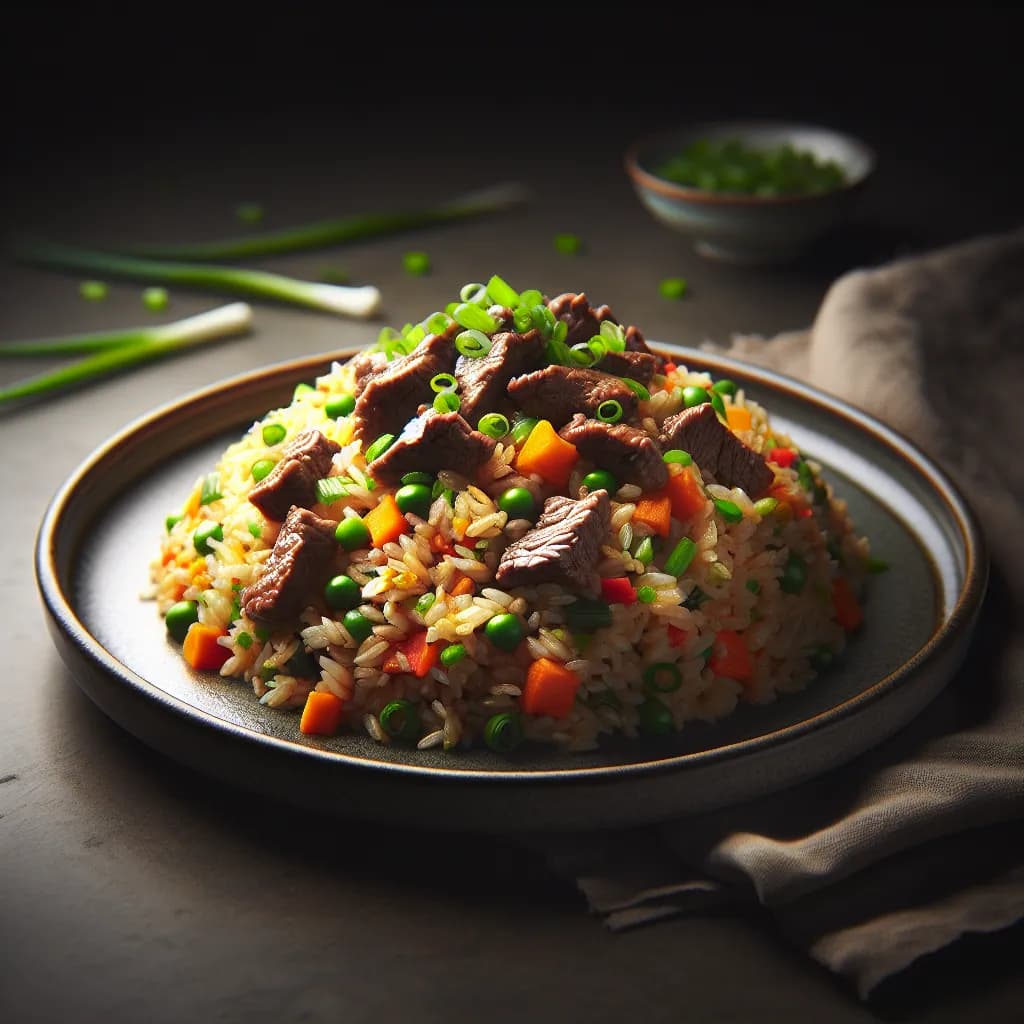 Classic Beef Fried Rice