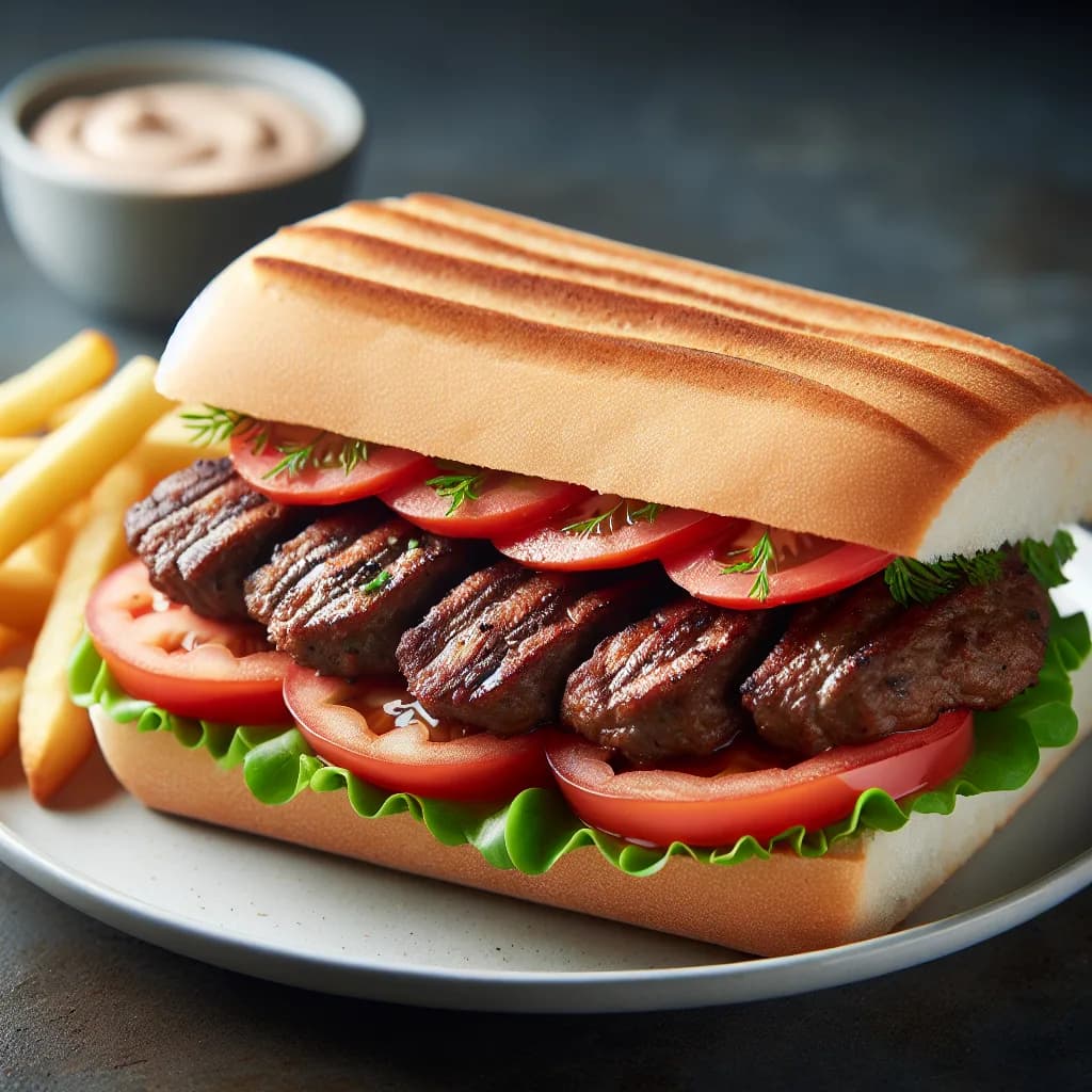 Classic Beef Kofta Sandwich